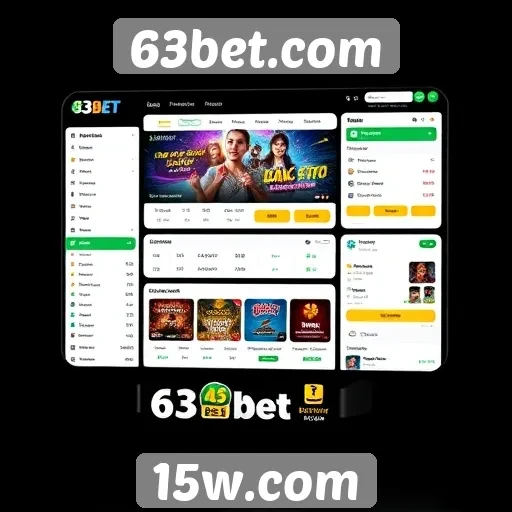 Novo design da interface do usuário no 63bet